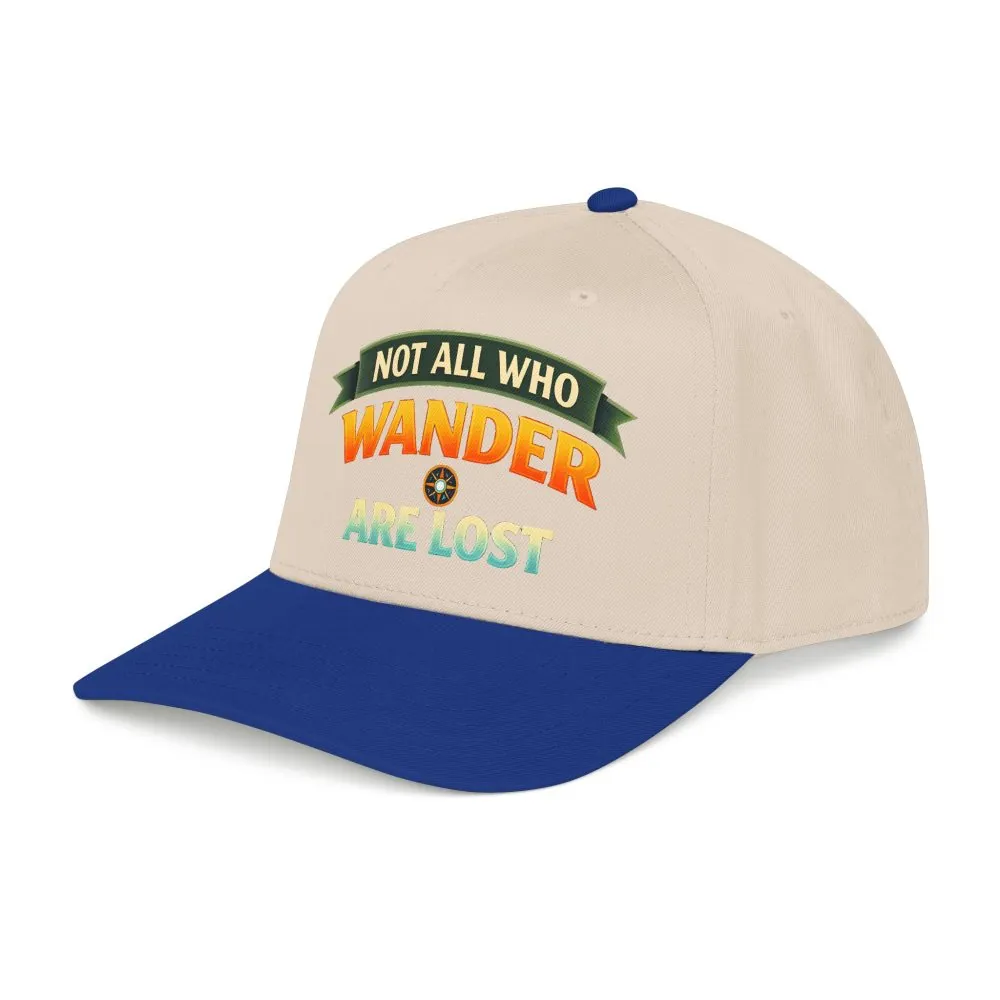 917685202942801616_2048.jpeg Baseball Cap - "Not All Who Wander Are Lost" Design Scenic-Line