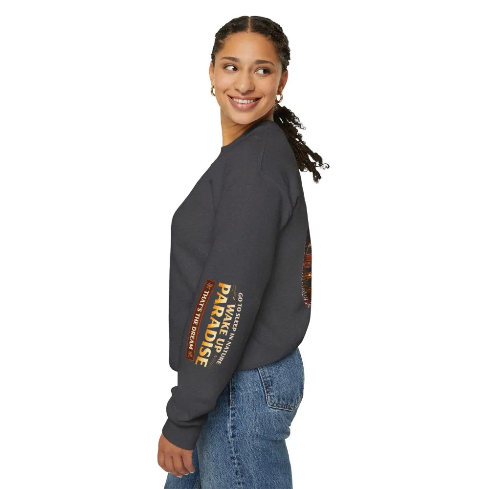 922572890568976469_2048.jpeg Unisex Heavy Blend™ Crewneck Sweatshirt — "Go To Sleep Nature " Design Scenic-Line