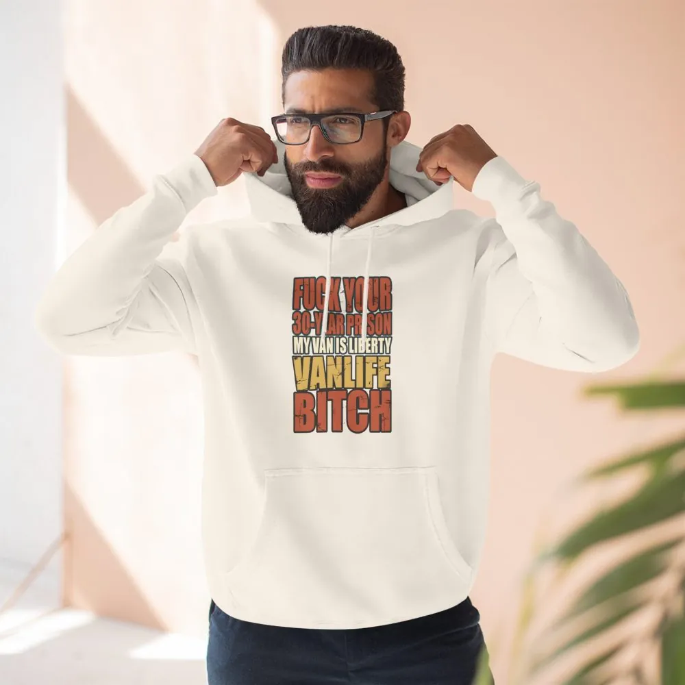 9242365144712563826_2048.jpeg Three-Panel Fleece Hoodie - "Fuck Your 30 Year" Design F**K-Line