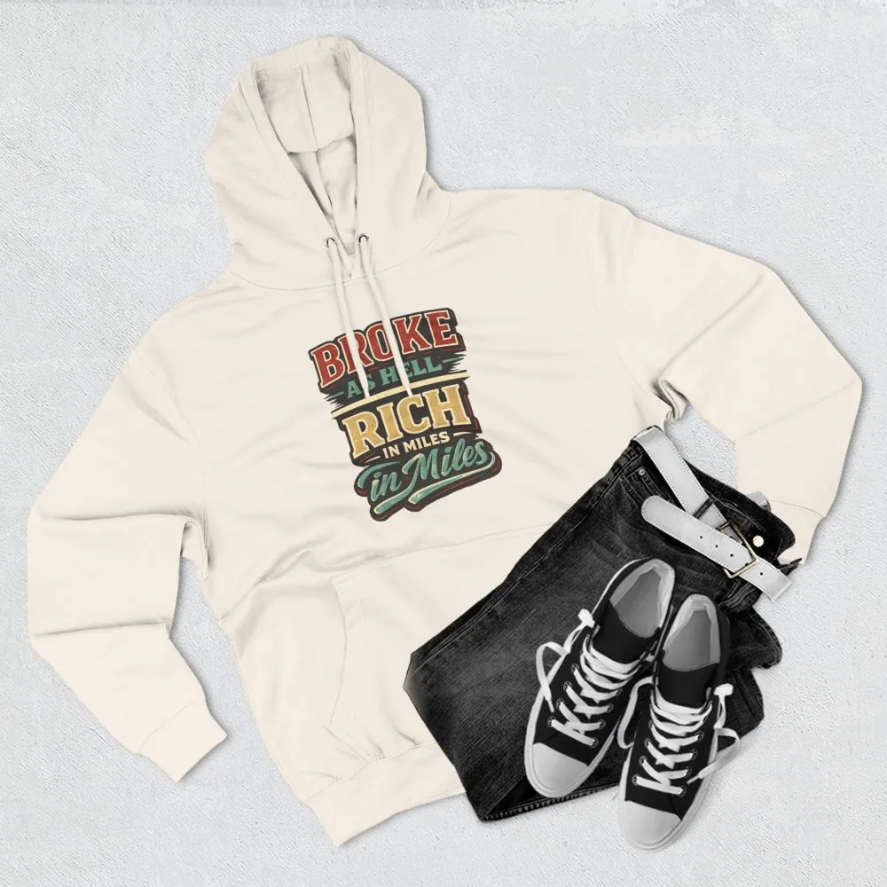 9250787439215340988_2048.jpeg Three-Panel Fleece Hoodie - "Broke As Hell" Design F**K-Line