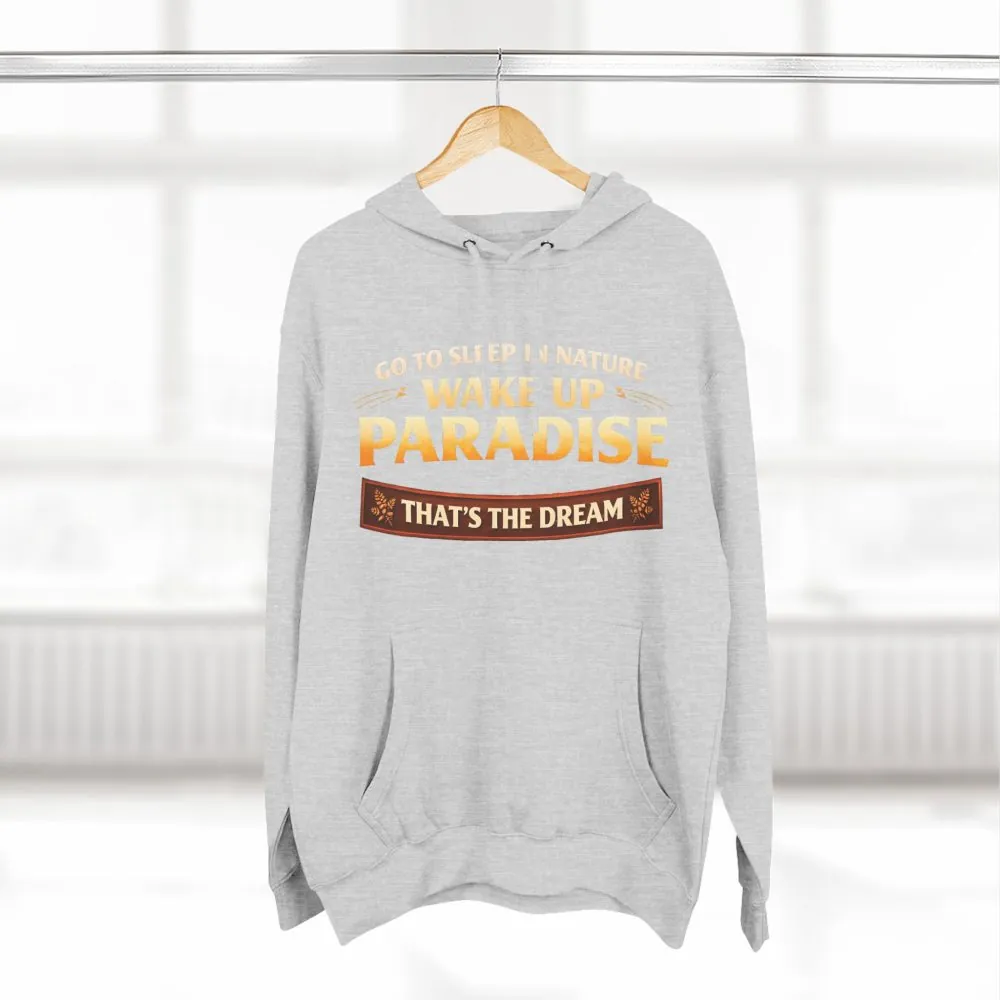 9280372982663410478_2048.jpeg Three-Panel Fleece Hoodie - "Go To Sleep In Nature " Design Scenic-Line