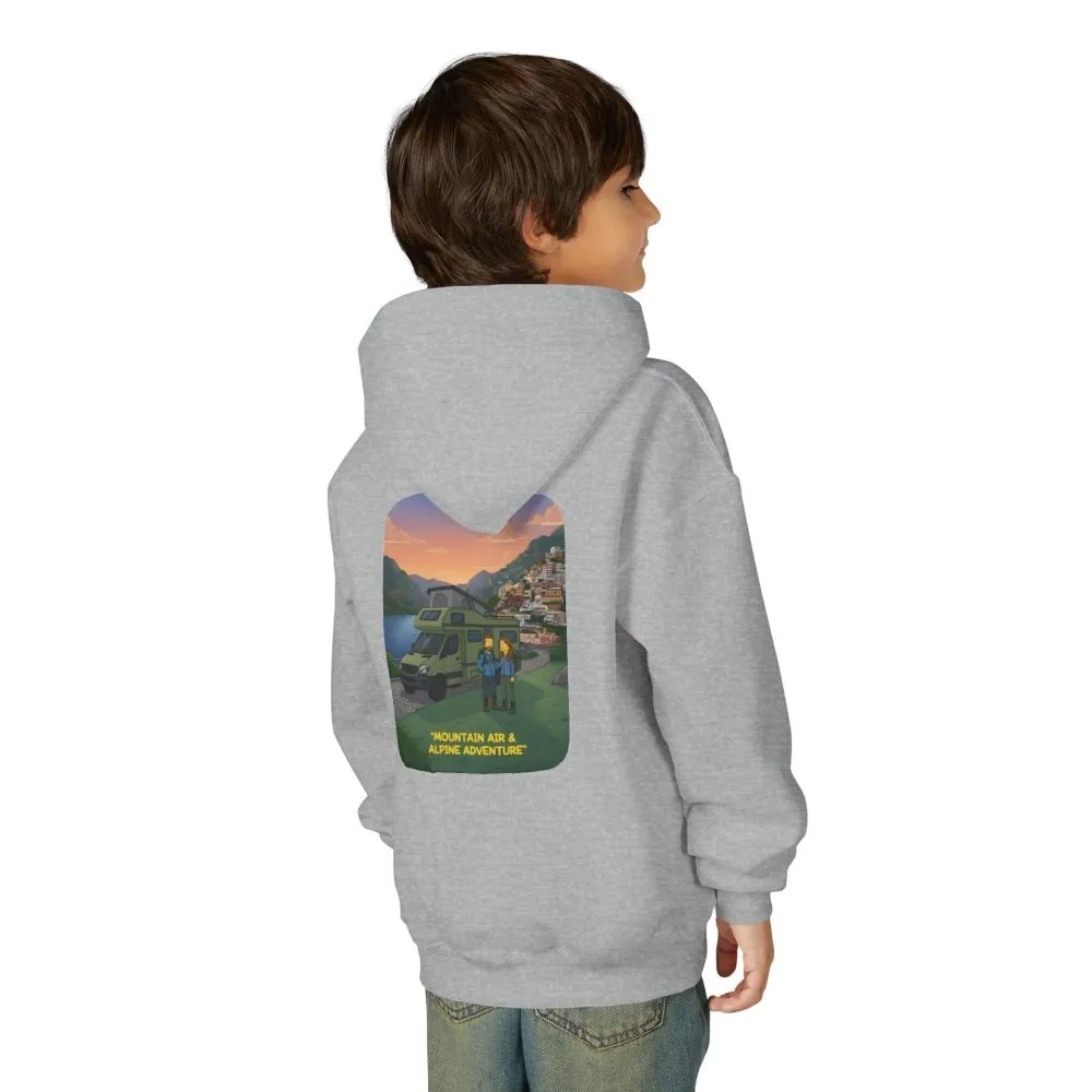 9290476064058111312_2048.jpeg Youth Hoodie(Gildan) – "Mountain Air And Alpine Adventure" (Design Sitcom-Line)