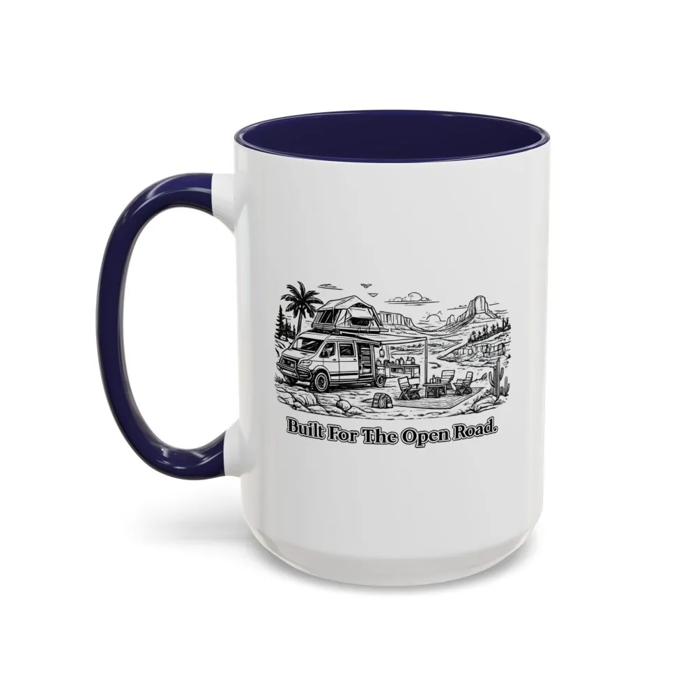 9299477247844482161_2048.jpeg Accent Coffee Mug (11, 15oz) — "Built For The Open Road" Design Minimal-Line