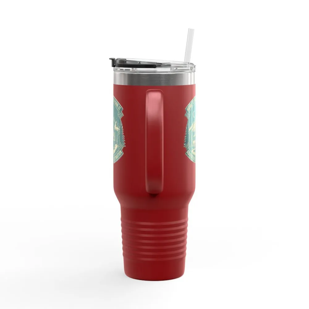 9366975263415657576_2048.jpeg Insulated Travel Mug - "Home Is Where You Park It-Adventure is the destination" (40oz) – Retro Camper Design, Keep Drinks Hot or Cold