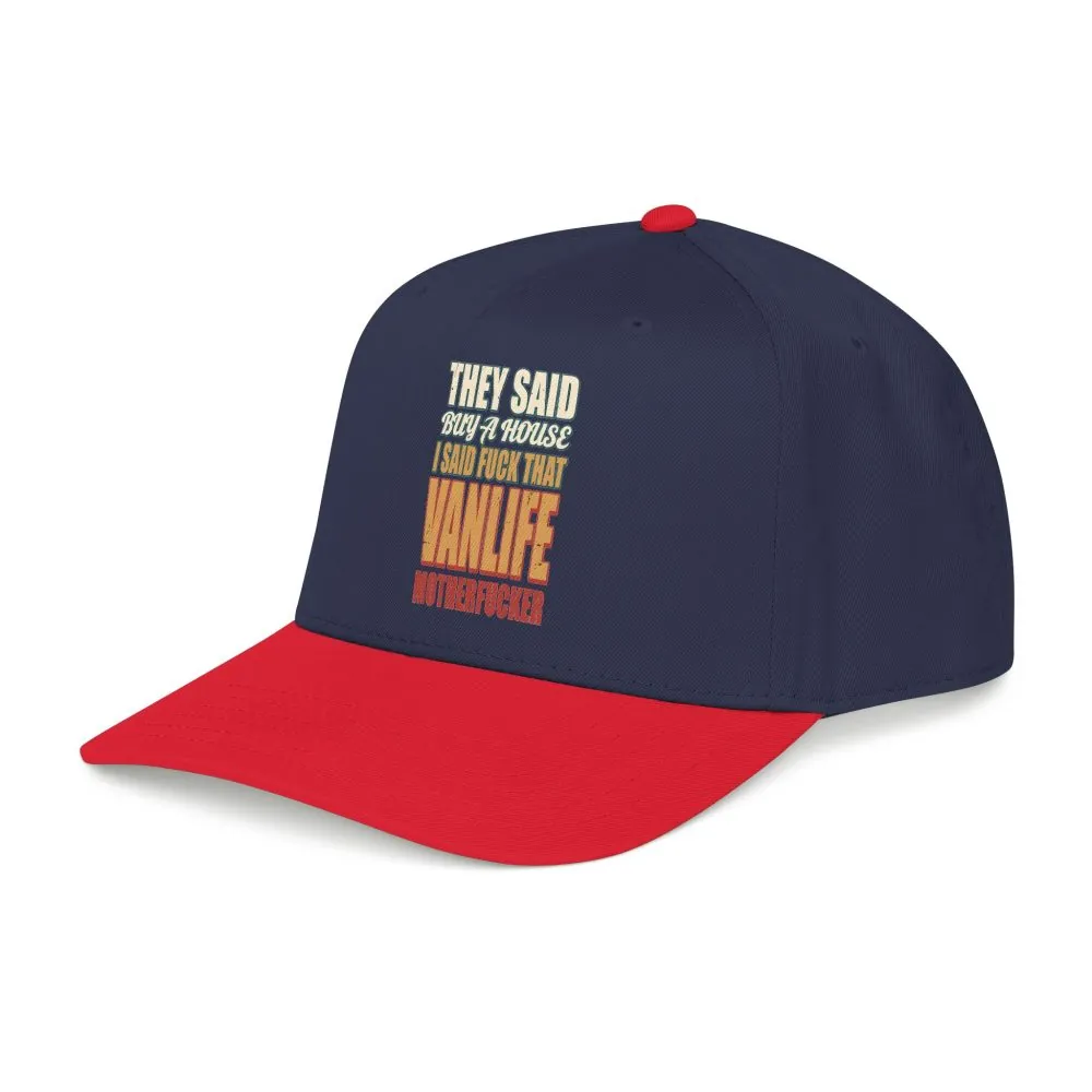 9436883711311339960_2048.jpeg Baseball Cap - "They Said Buy A House" Design F**K-Line