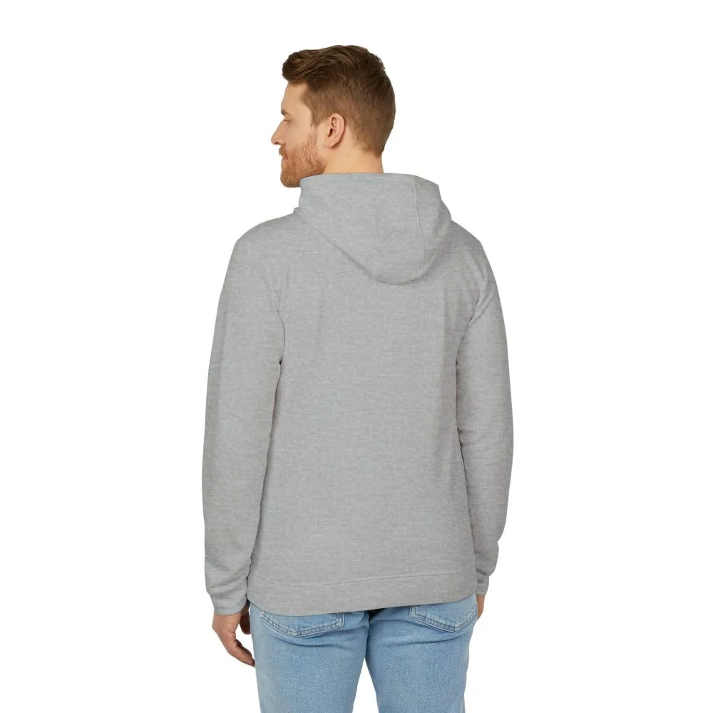 Hoodie(Adidas) — 'Adventure Awaits-Go Where You Feel Most Alive' Outdoor Travel Pullover (Only Front Printed)
