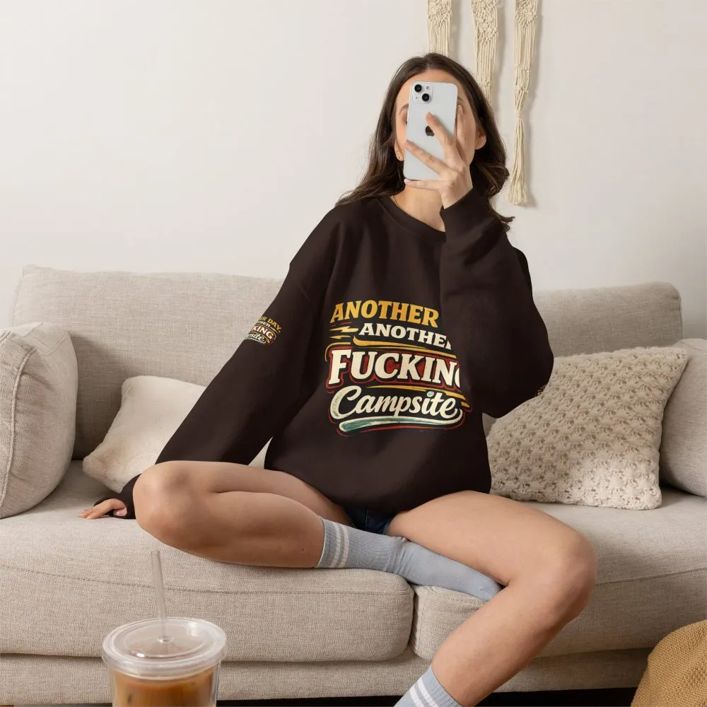 Unisex Heavy Blend™ Crewneck Sweatshirt — "Another Day" Design F**K-Line