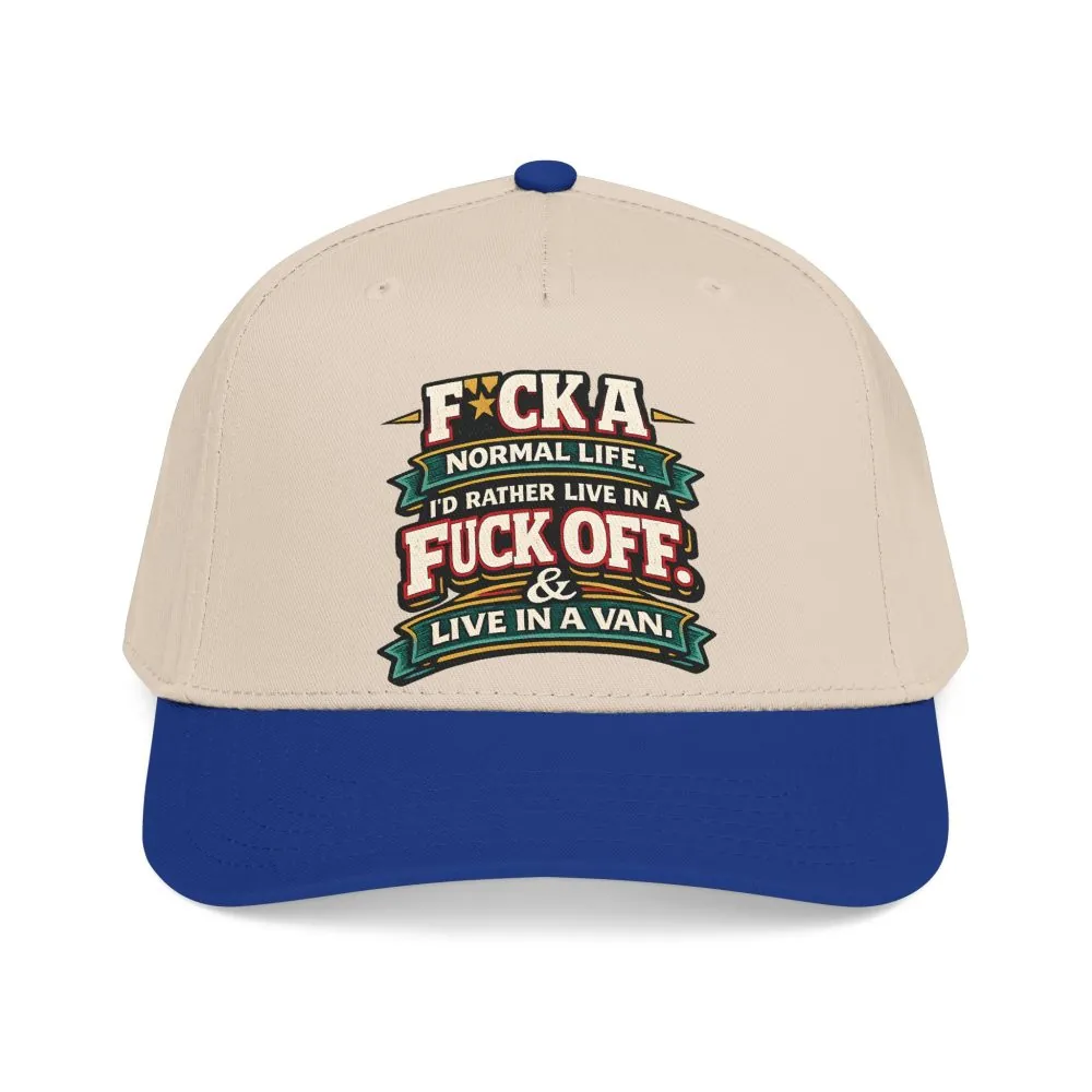 9462373105652469729_2048.jpeg Baseball Cap - "Fuck A Normal Life" Design F**K-Line