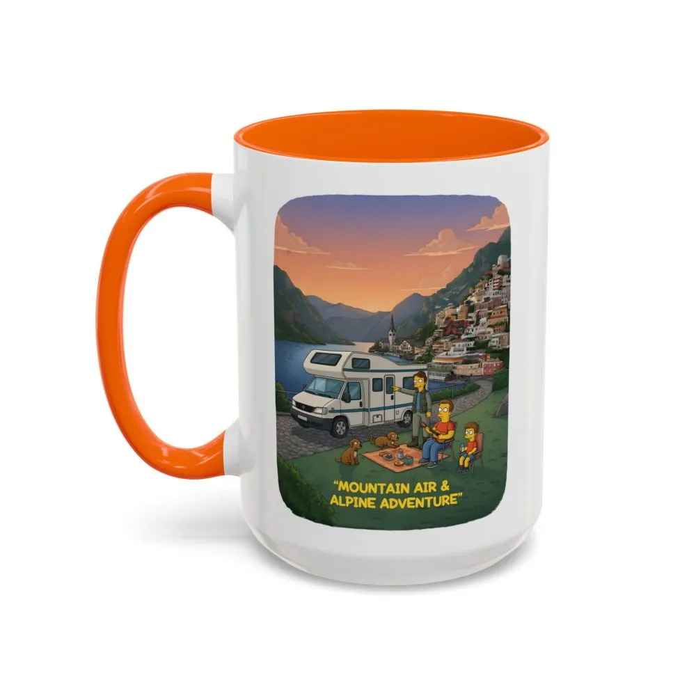 9473381439826824540_2048.jpeg Accent Coffee Mug (11, 15oz) — "Mountain Air-Alpine Adventure" Design Sitcom-Line