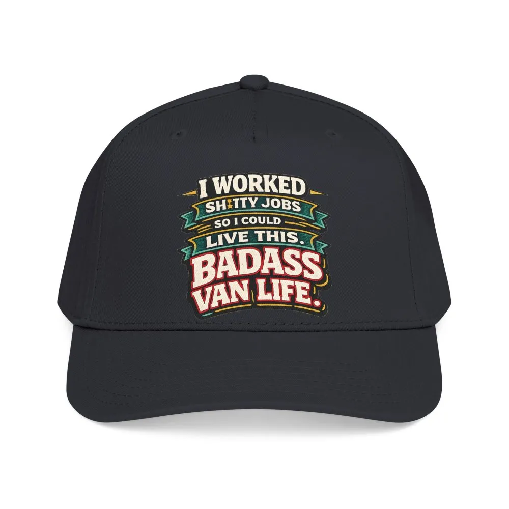 9518049395264985957_2048.jpeg Baseball Cap - "I Worked Shitty Jobs" Design F**K-Line