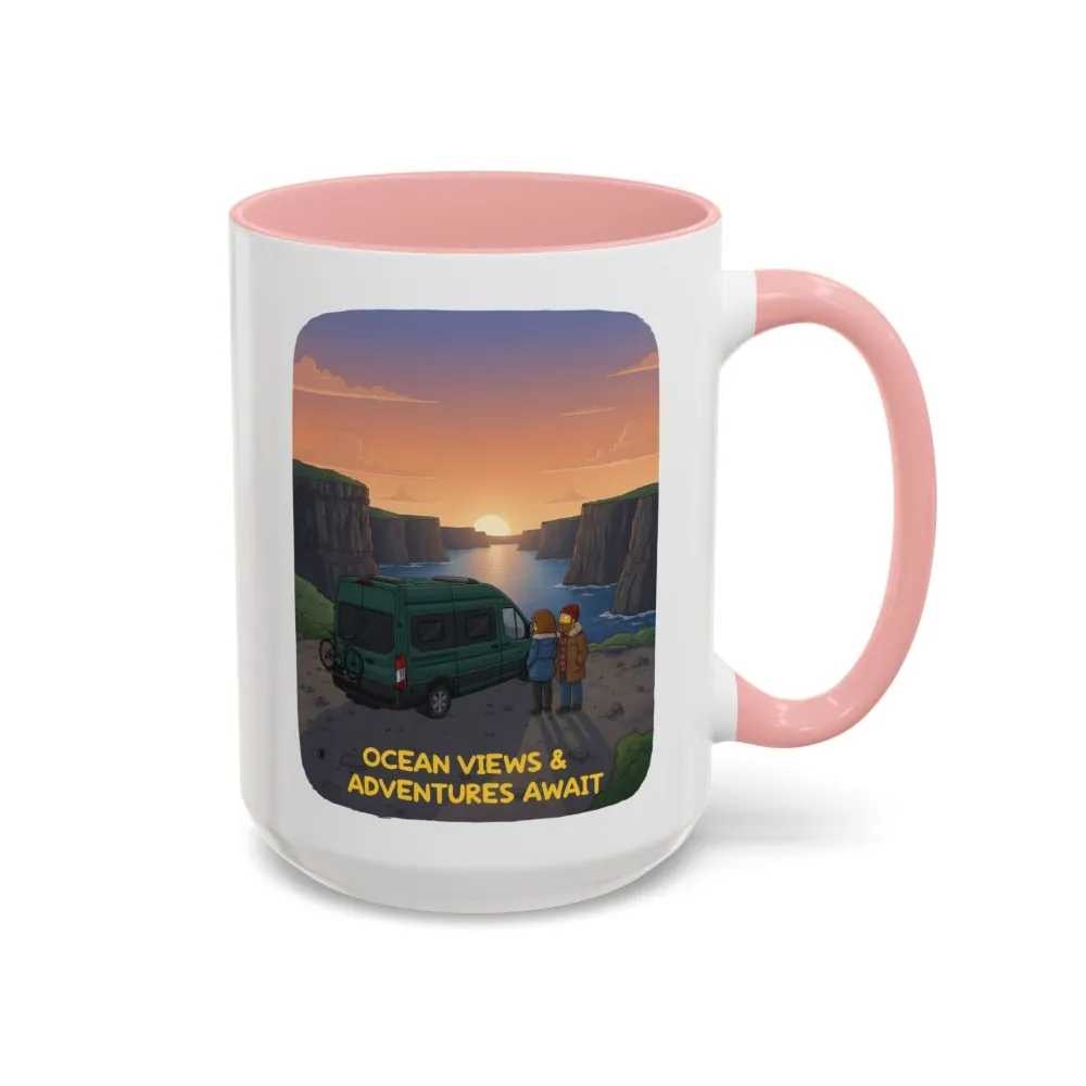 9561050419629878947_2048.jpeg Accent Coffee Mug (11, 15oz) — "Ocean Views-Adventures Awaits" Design Sitcom-Line