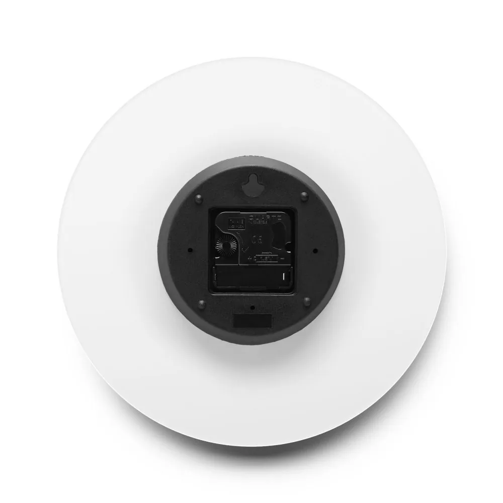 Acrylic Wall Clock — "Adventure Awaits-Go Where You Feel Most Alive" Camper Van Outdoor Clock