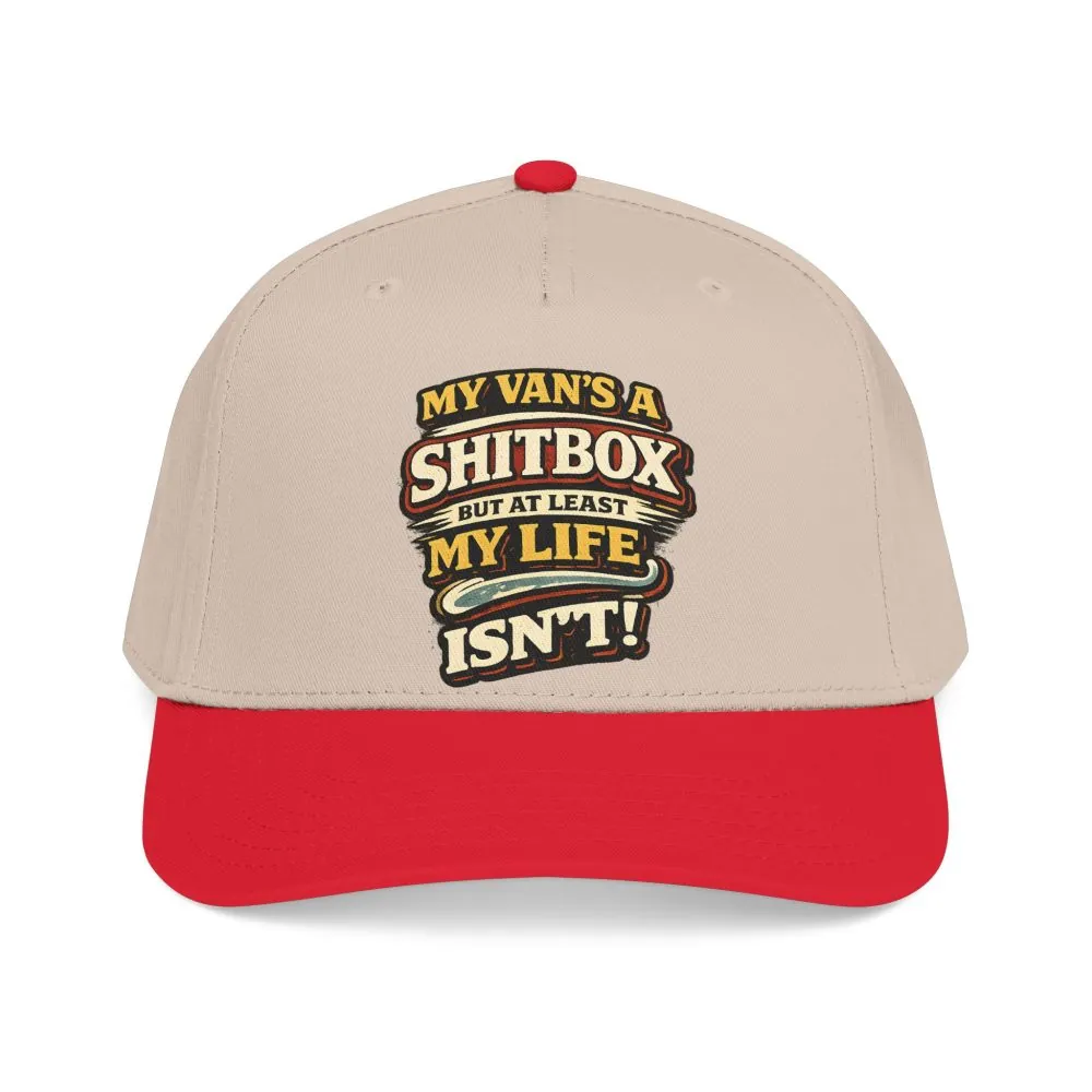 Baseball Cap - "My Van`s A Shitbox" Design F**K-Line