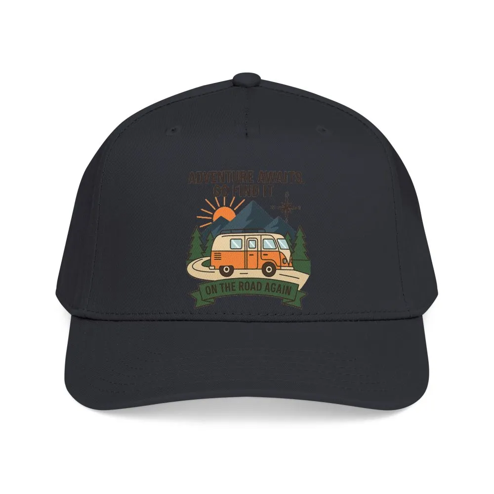 Baseball Cap - "Adventure Awaits" Outdoor Travel Hat
