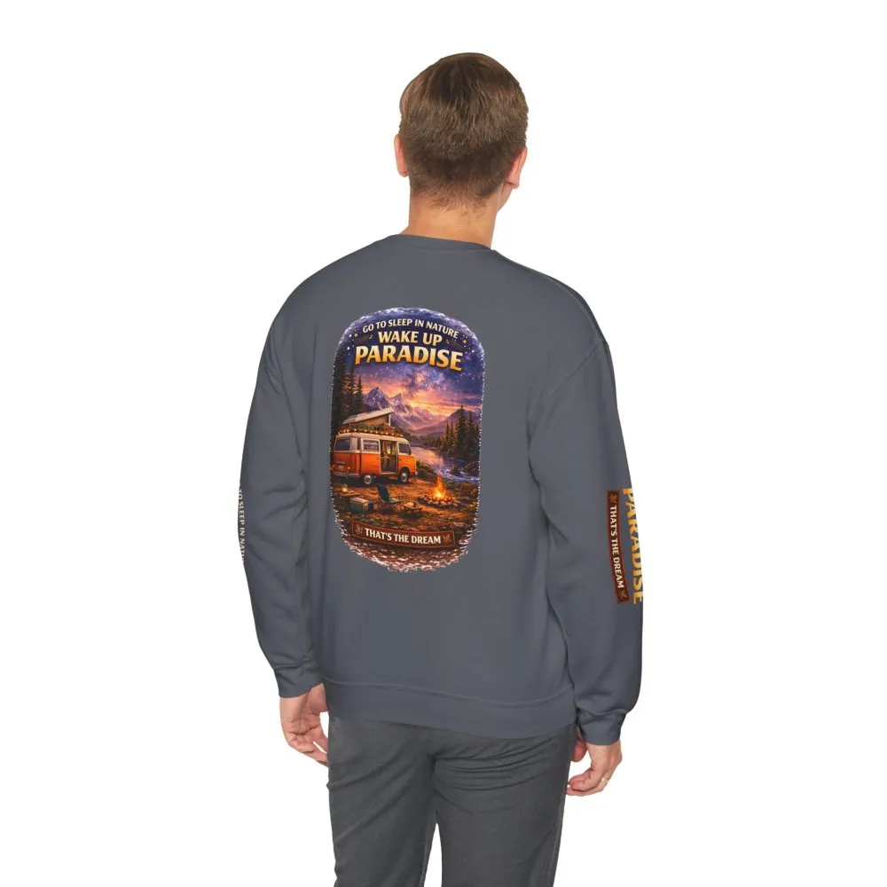 9646336810609854822_2048.jpeg Unisex Heavy Blend™ Crewneck Sweatshirt — "Go To Sleep Nature " Design Scenic-Line