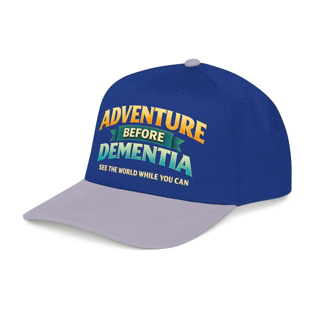 9720999877565804006_2048.jpeg Baseball Cap - "Adventure Before Dementia" Design Scenic-Line