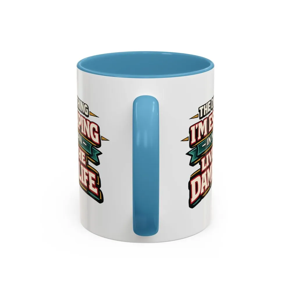 9751013586775184423_2048.jpeg Accent Coffee Mug (11, 15oz) — "The Only Thing I´m Escaping" Design F**K-Line