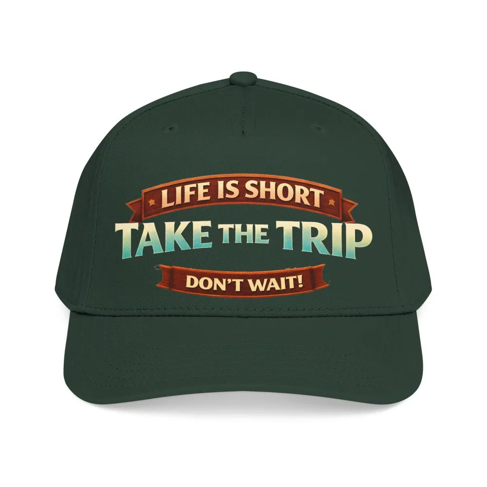 9763119097821394245_2048.jpeg Baseball Cap - "Live Is Short Take The Trip" Design Scenic-Line