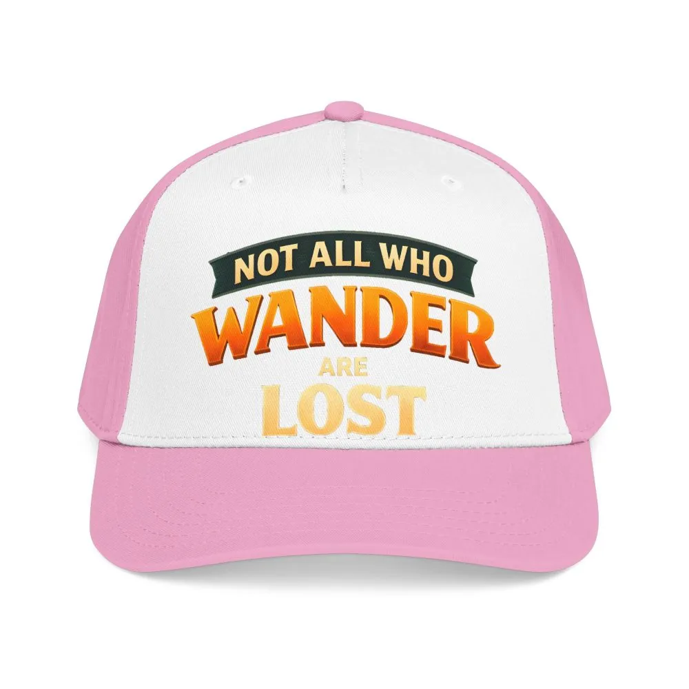 9778655622026005783_2048.jpeg Baseball Cap - "Not All Who Wander Are Lost" Design Scenic-Line