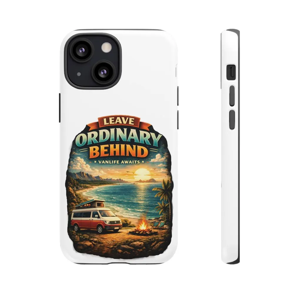 Phone Case — "Leave Ordinary Behind" (Design Scenic-Line)