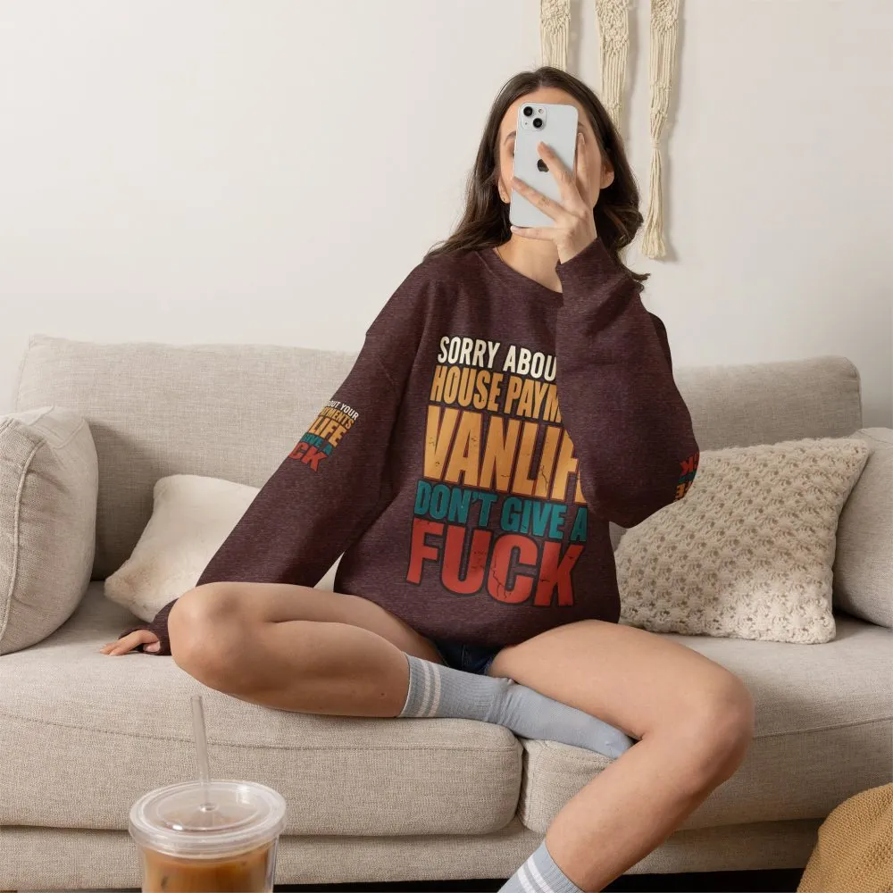 9810918731924499204_2048.jpeg Unisex Heavy Blend™ Crewneck Sweatshirt — "Sorry About Your House Payments" Design F**K-Line