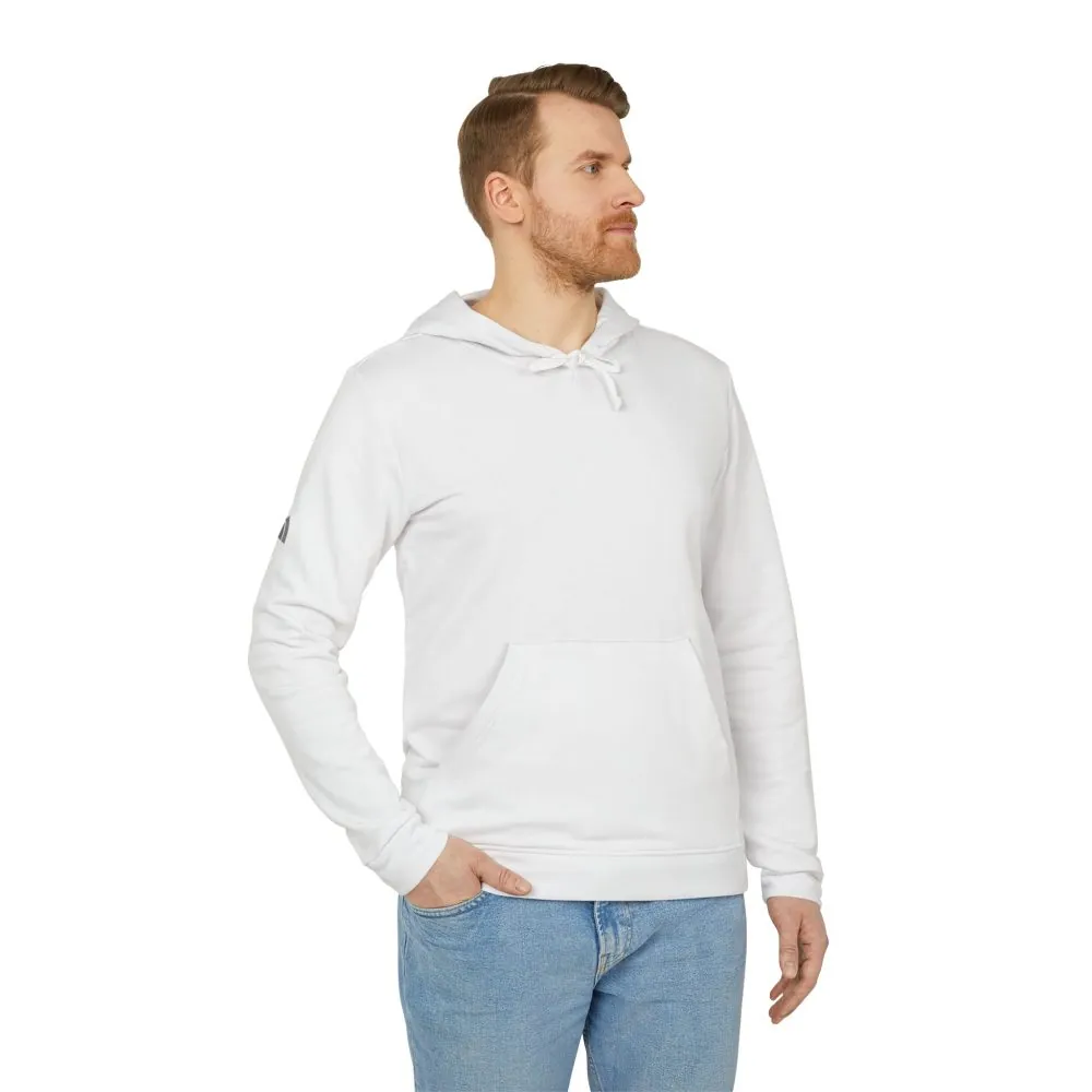Hoodie(Adidas) — "Home Is Where You Park It-Adventure is the destination" Outdoor Travel Pullover (Only Back Printed)