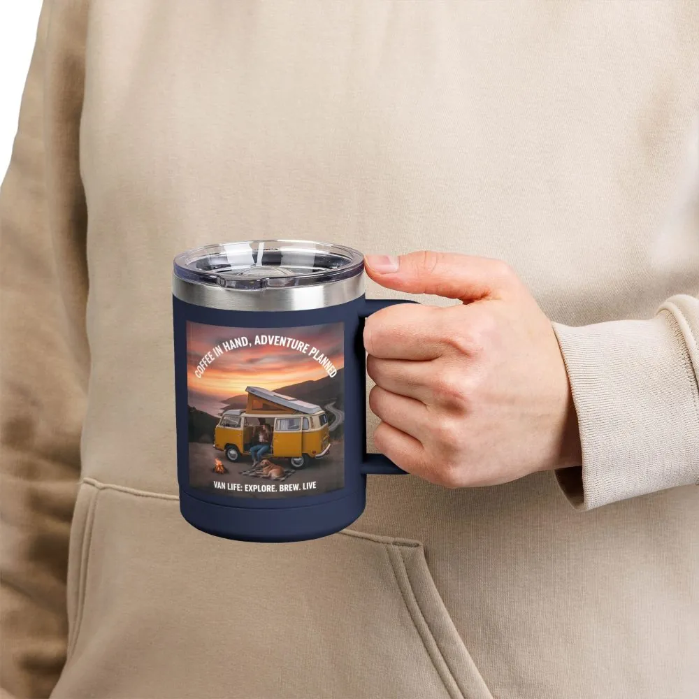 9891749939700245071_2048.jpeg Coffee Mug Tumbler, 15oz — "Coffee in Hand, Adventure Planned"