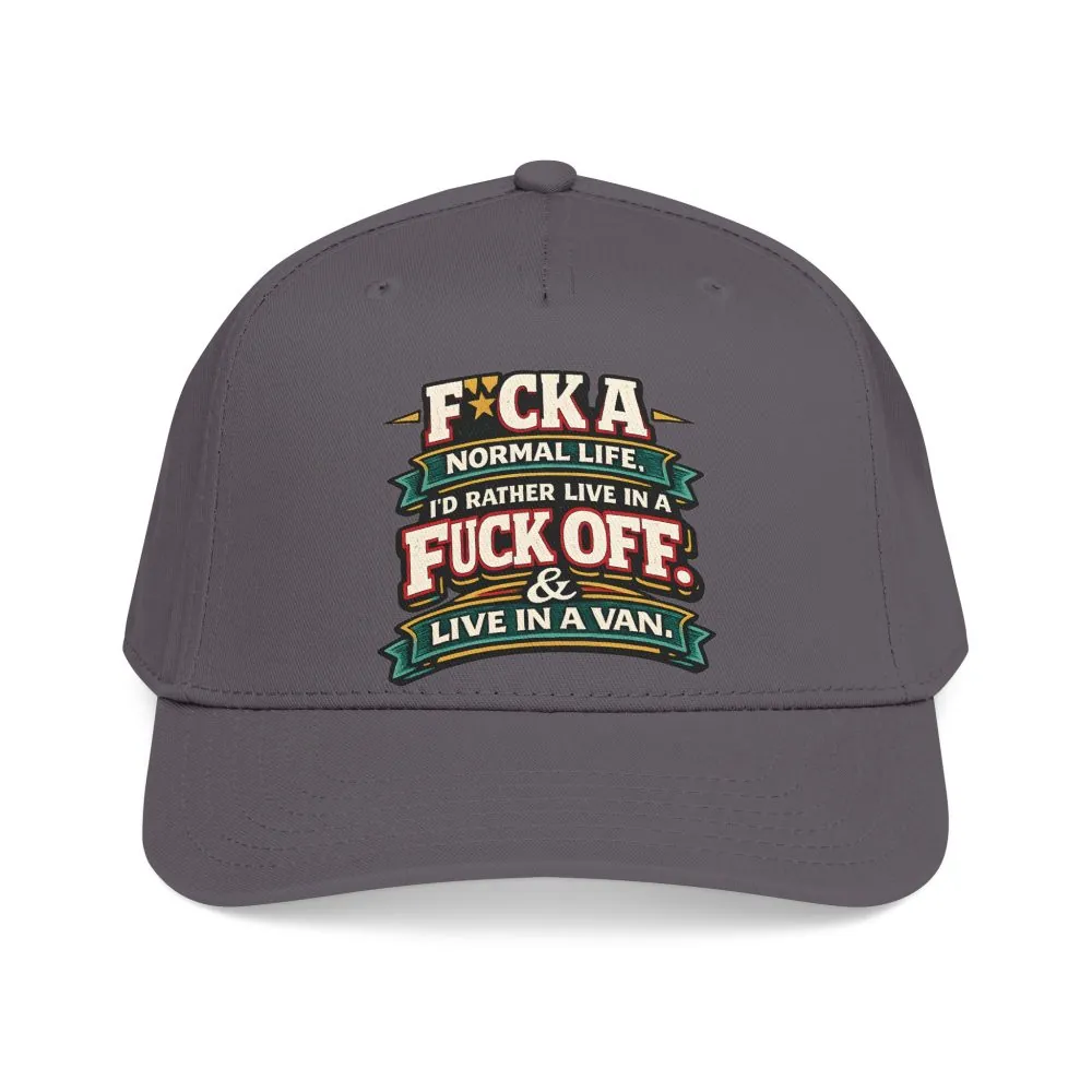 9898409488985722675_2048.jpeg Baseball Cap - "Fuck A Normal Life" Design F**K-Line