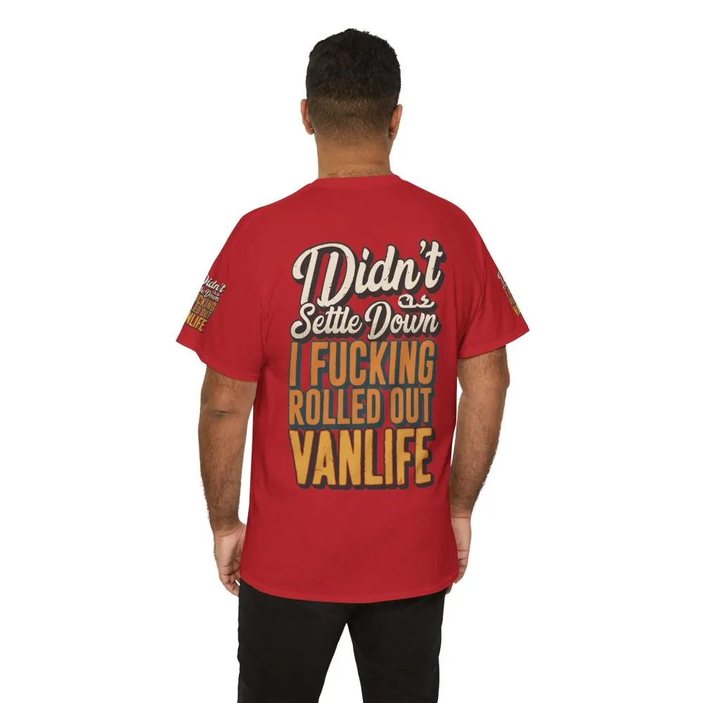 9917447473862436753_2048.jpeg Unisex Heavy Cotton Tee — "Dind´t Settle Down" Design F**K-Line