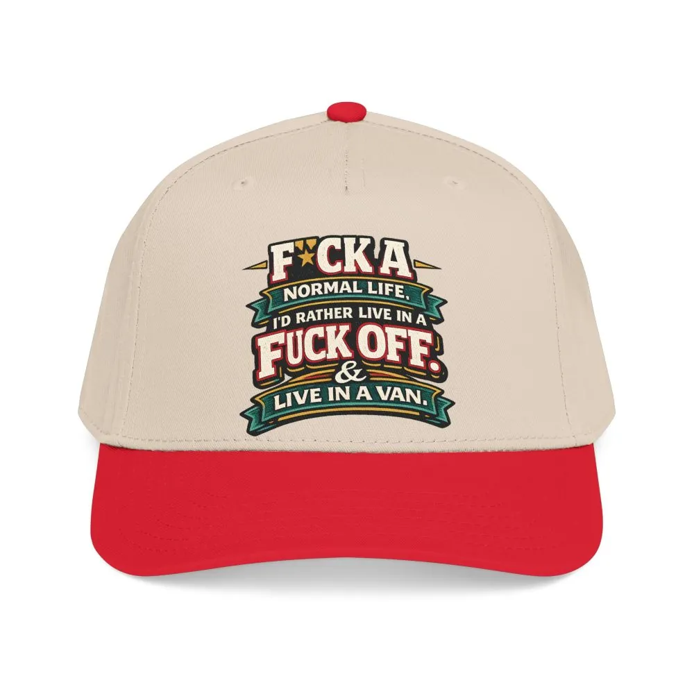 9933132950702954696_2048.jpeg Baseball Cap - "Fuck A Normal Life" Design F**K-Line