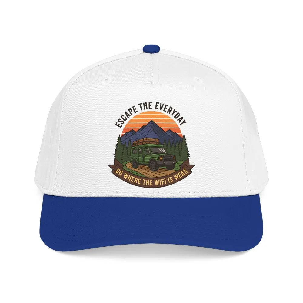 9934427590070891332_2048.jpeg Baseball Cap - 'Escape the Everyday' Off-Road Adventure Hat