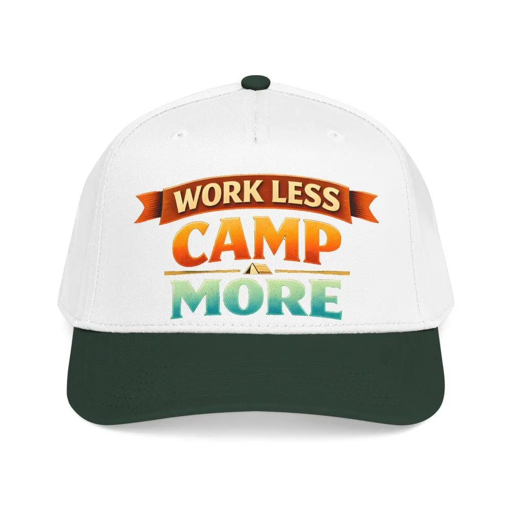 997413828186438799_2048.jpeg Baseball Cap - "Work Less-Camp More" Design Scenic-Line