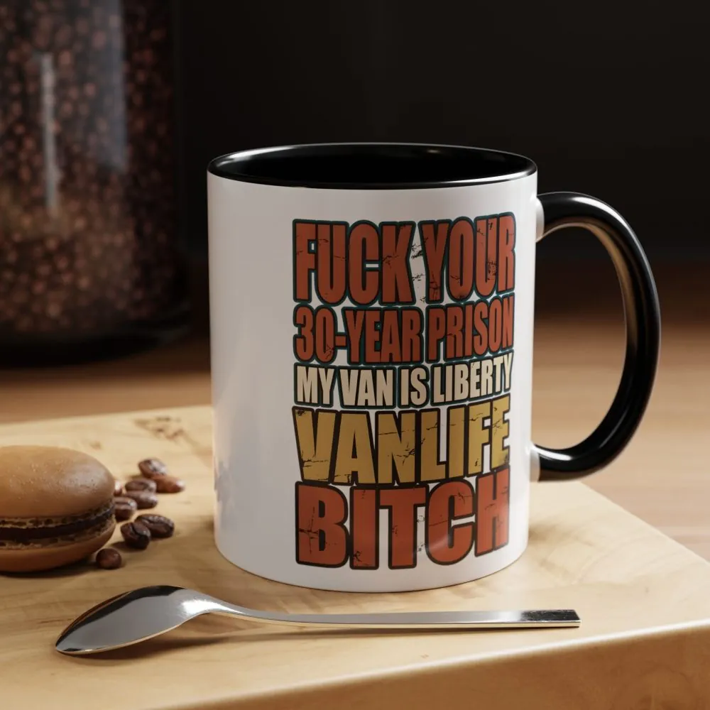 999629755517474029_2048.jpeg Accent Coffee Mug (11, 15oz) — "Fuck Your 30 Year" Design F**K-Line